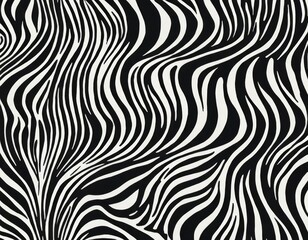 black and white seamless pattern