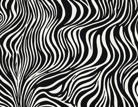 black and white seamless pattern
