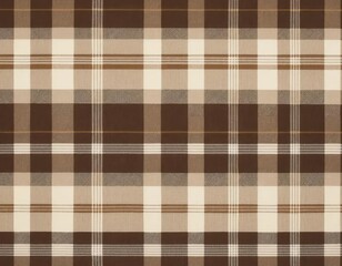 brown and white checkered pattern