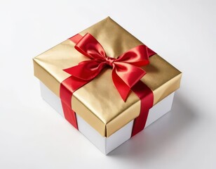 Fototapeta premium gift box with ribbon