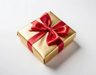 Obraz premium gift box with ribbon