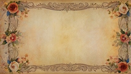 vintage retro fairy magic-lined page line pattern for text creative, backdrop, wallpaper