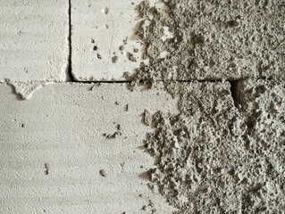 The​ pattern​ of​ surface​ wall​ concrete​ for​ background. Abstract​ of​ surface​ wall​ concrete​ for​ vintage​ background. Rust​y​ damaged​ to surface​ wall. Wall​ texture​ for​ background.