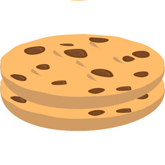 cookies on a white