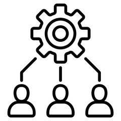 Resource Allocation icon