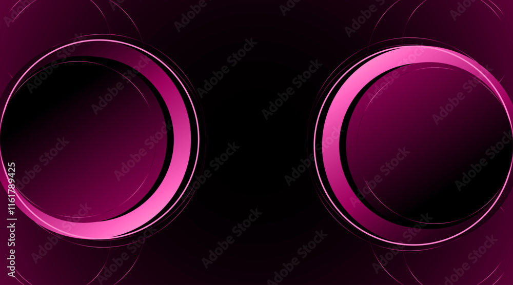 Poster 3d circular shape modern background design | banner background design | abstract background design w