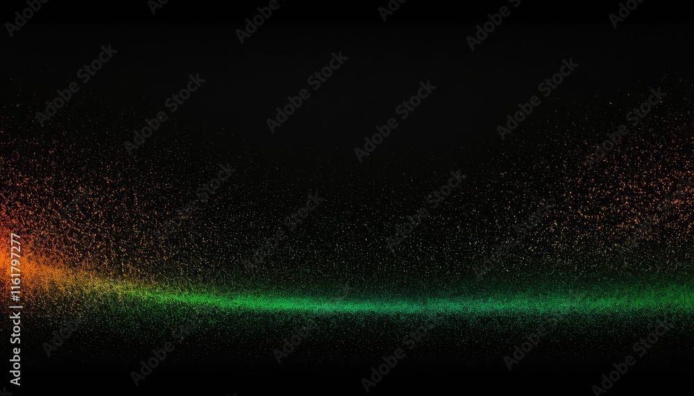 Poster cyber modern tech background with grids and colorful glow. big data connection concept. 5