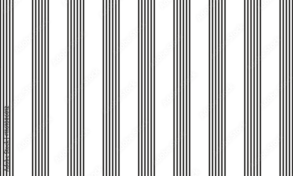 Aufkleber abstract simple black vertical line pattern can be used background.