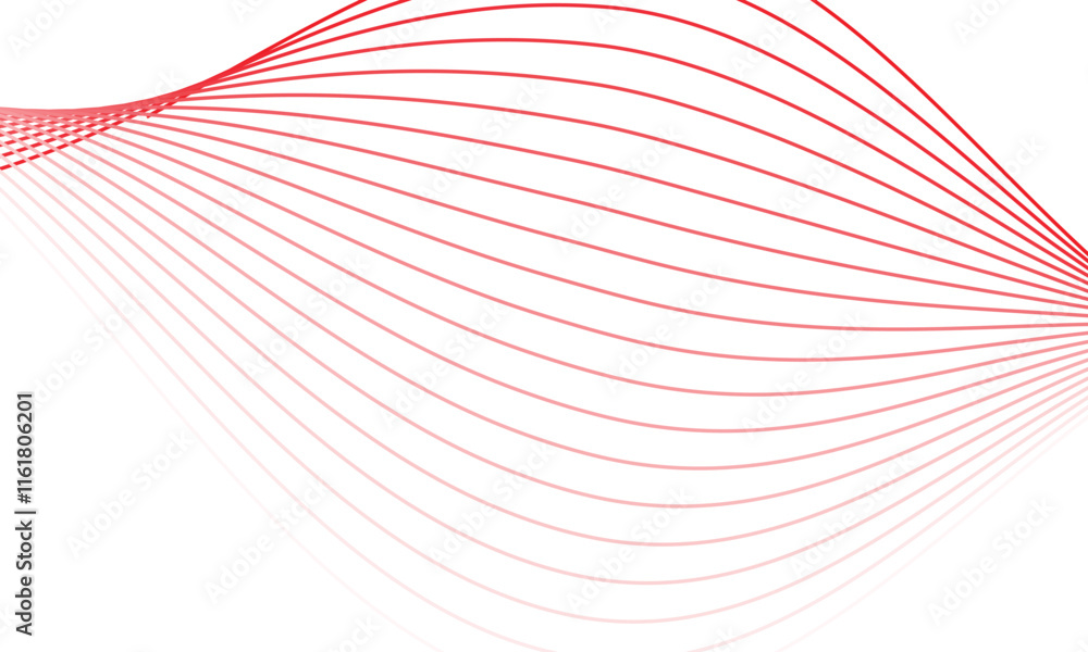 Aufkleber abstract simple red white blend line pattern can be used background.
