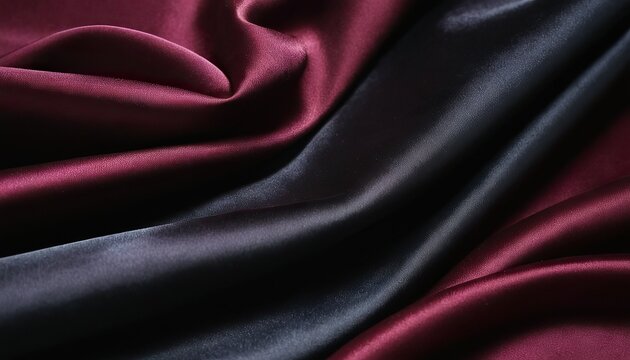 Part of the dark fabric texture of the fabric for the background and decoration of the work of art a 1005