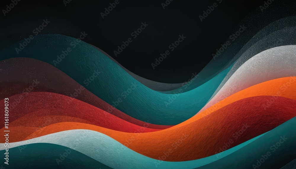 Poster retro abstract stripe background design 5