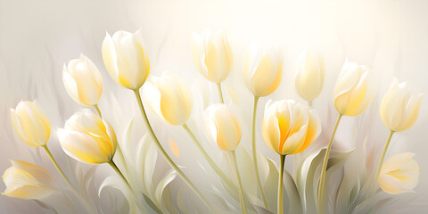 Pure Elegance: Capturing the Delicate Beauty of Lily Flowers on a White Canvas