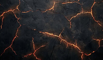 Cracked Lava Texture