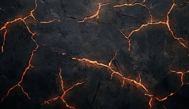 Cracked Lava Texture