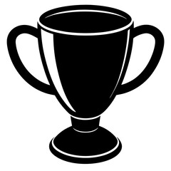 Cup silhouette vector
