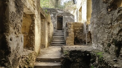 Ancient ruins reveal stories of the past.