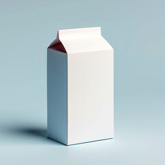 isolate white carton