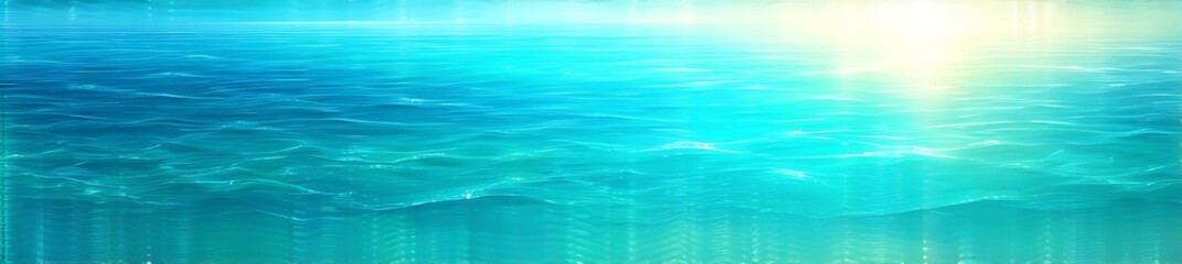 Ocean Background: Turquoise Water Texture