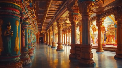 Temples offer spiritual insight.