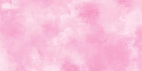 Pink rose tone abstract texture with cloudy stains, Stain artistic hand painted texture of pink, pastel hand painted watercolor of pink texture, White smoky watercolor painting on old paper texture.