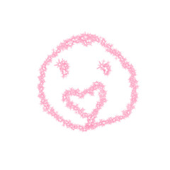 Pink emoji 