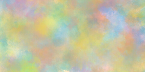 Abstract colorful and bright painted watercolor background design, Abstract Painted Brush stroked painting of smooth and polished watercolor, beautiful hues of yellow pink in hand painted watercolor.