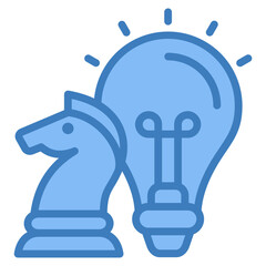 Innovation Strategy Icon Element For Design