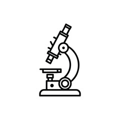 microscope vector art
