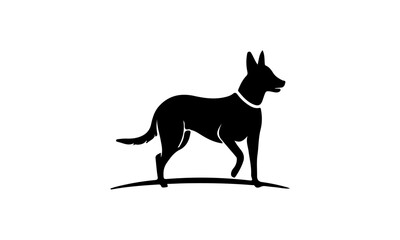 Dog logo vector