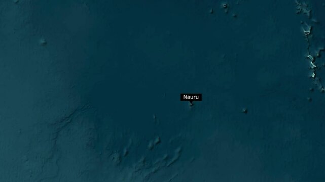 Nauru Map Zooming In. Exploring the Details of the Nauru Map
