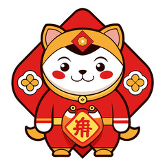 cat new year chinese