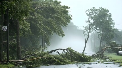 Storm damage