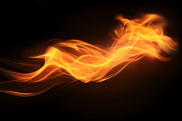 Fototapeta premium Abstract Flame Illustration