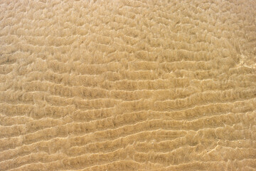 ripple patterns in the sand