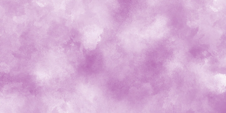 Abstract cosmic purple multicolor texture water color paint vector grunge texture, purple watercolor background painted empty smooth paper texture, old and grunge distressed purple texture.