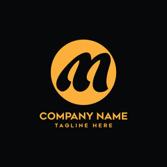 Letter m logo Vector, M Letter logo Vector art illustration