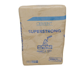 3d rendering cement bag