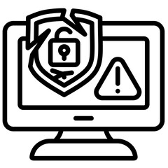 Cyber Attack Icon