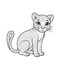  line art vector on white background