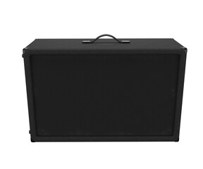 3d rendering guitar amp cabinet