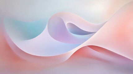 A colorful wave with pink and blue colors