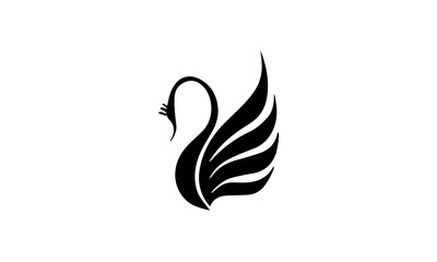 Swan logo design