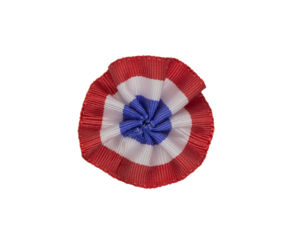 Paraguayan cockade made with ribbons