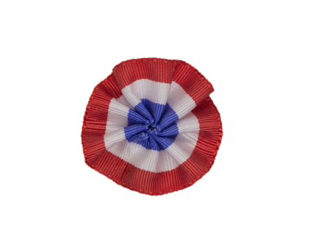 Paraguayan cockade made with ribbons