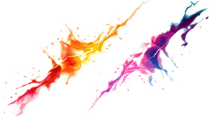 Cloud and Lightning Transparent Background