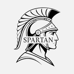 A free vector design featuring Spartan logo elements.