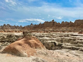 Spring at Badlands National Park in South Dakota.