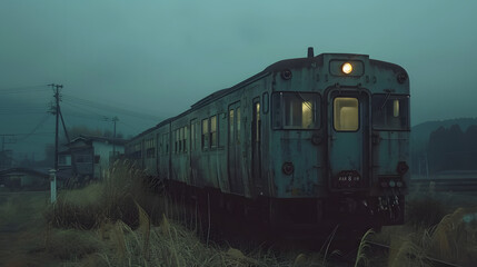 Obraz premium Local train Japanese 