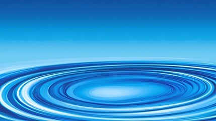 Abstract Blue Water Ripple Background Design