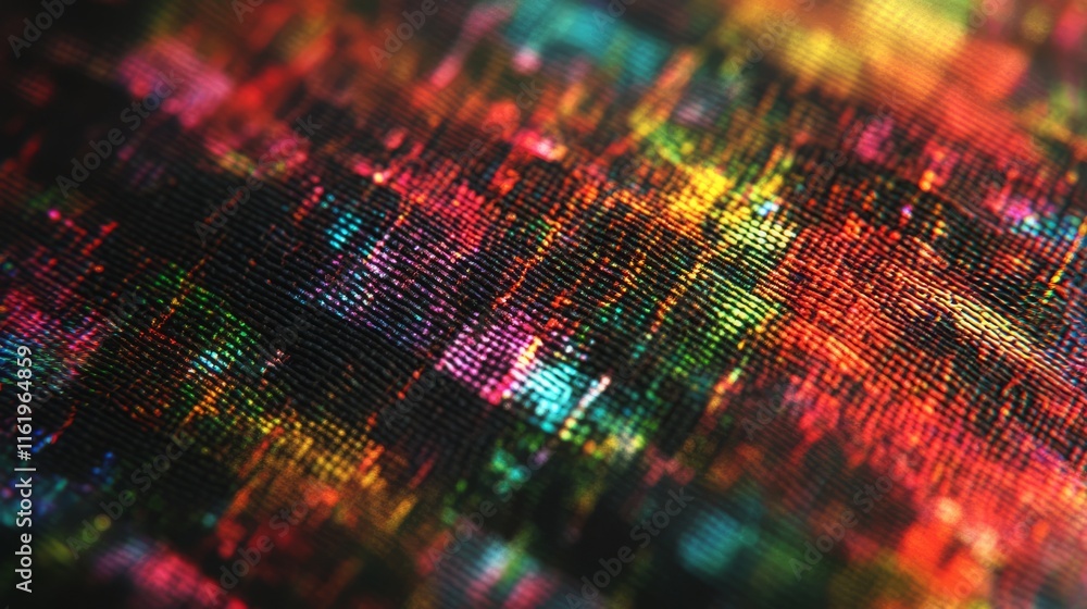 Poster abstract colorful pixelated texture background